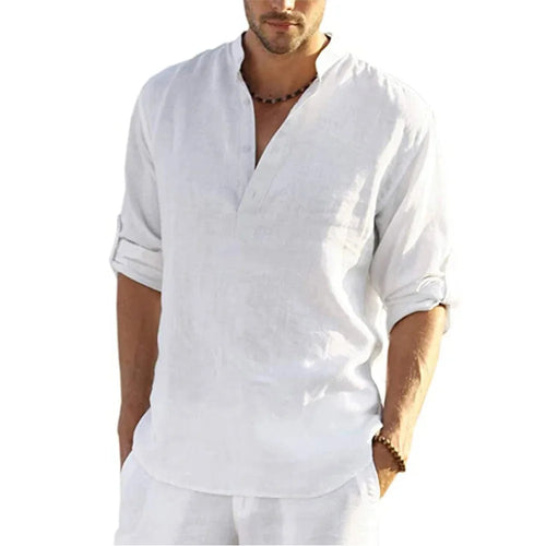 Elvren Linen Shirt – The Effortlessly Cool Long-Sleeve You'll Reach for Every Day