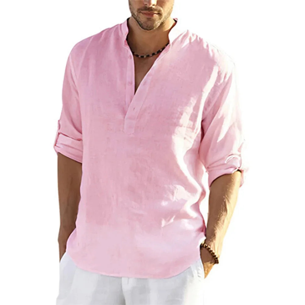 Elvren Linen Shirt – The Effortlessly Cool Long-Sleeve You'll Reach for Every Day