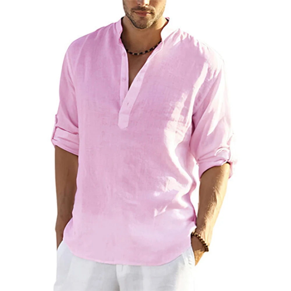 Elvren Linen Shirt – The Effortlessly Cool Long-Sleeve You'll Reach for Every Day