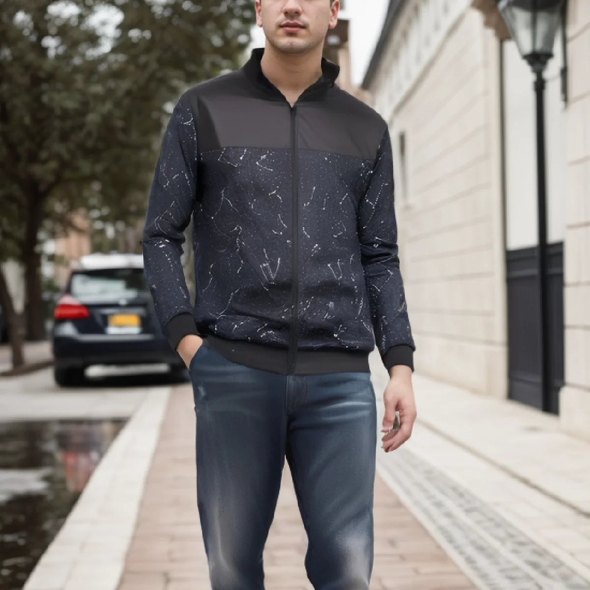 Elvren Baseball Jacket – Sharp, Lightweight, and Ready for Any Season