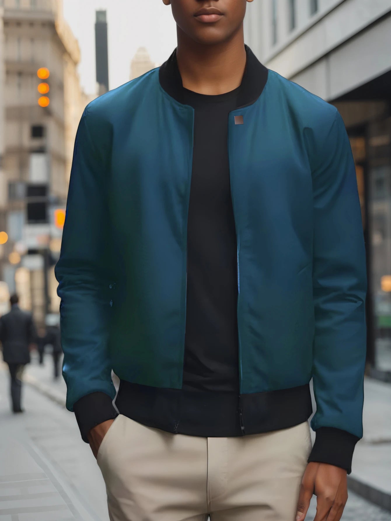 Elvren Baseball Jacket – Sharp, Lightweight, and Ready for Any Season